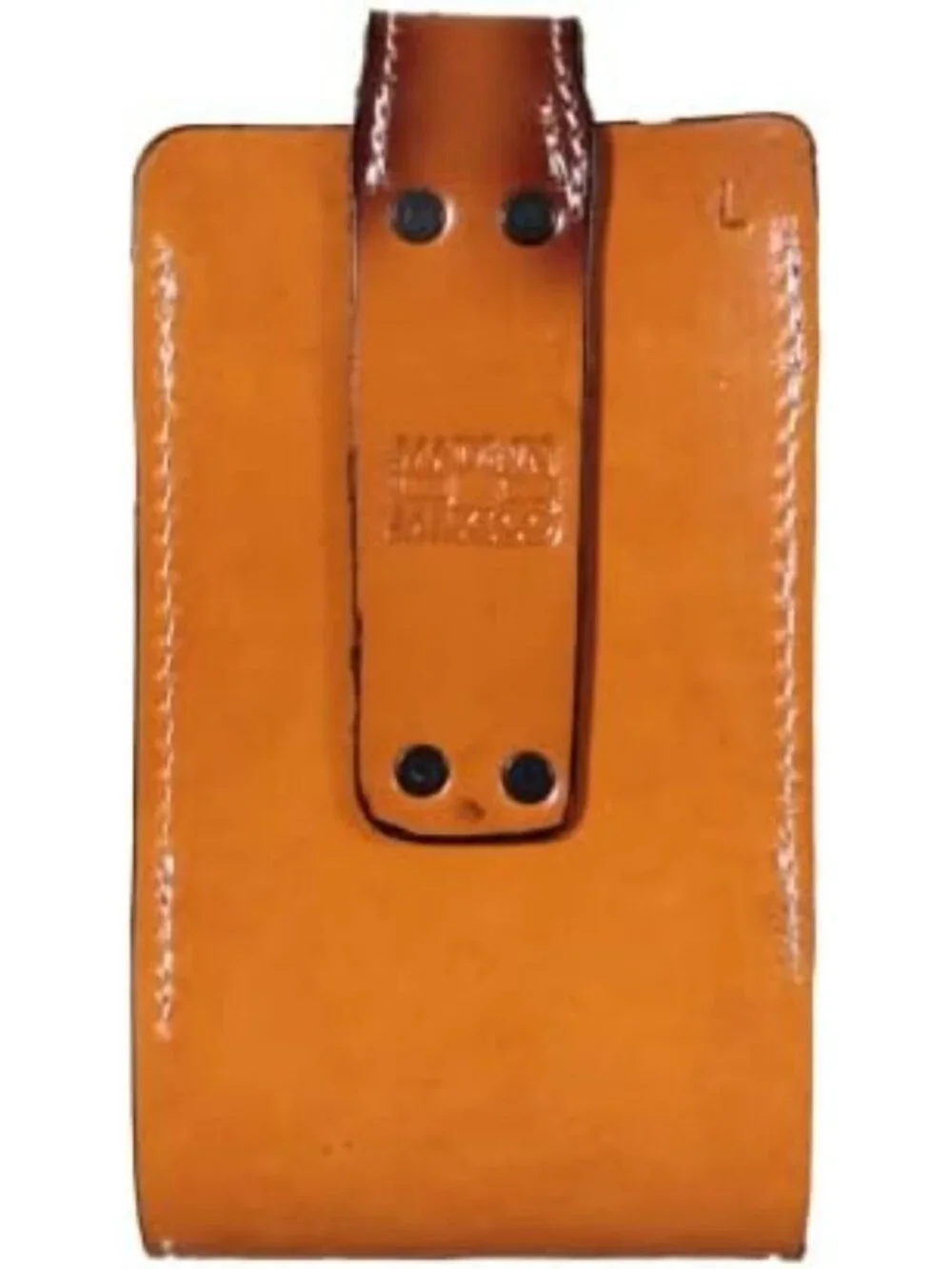 Authentic Leather Western Cell Phone Case for Belt - Magnetic Closure, Universal